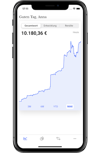 Vorschau Savity App