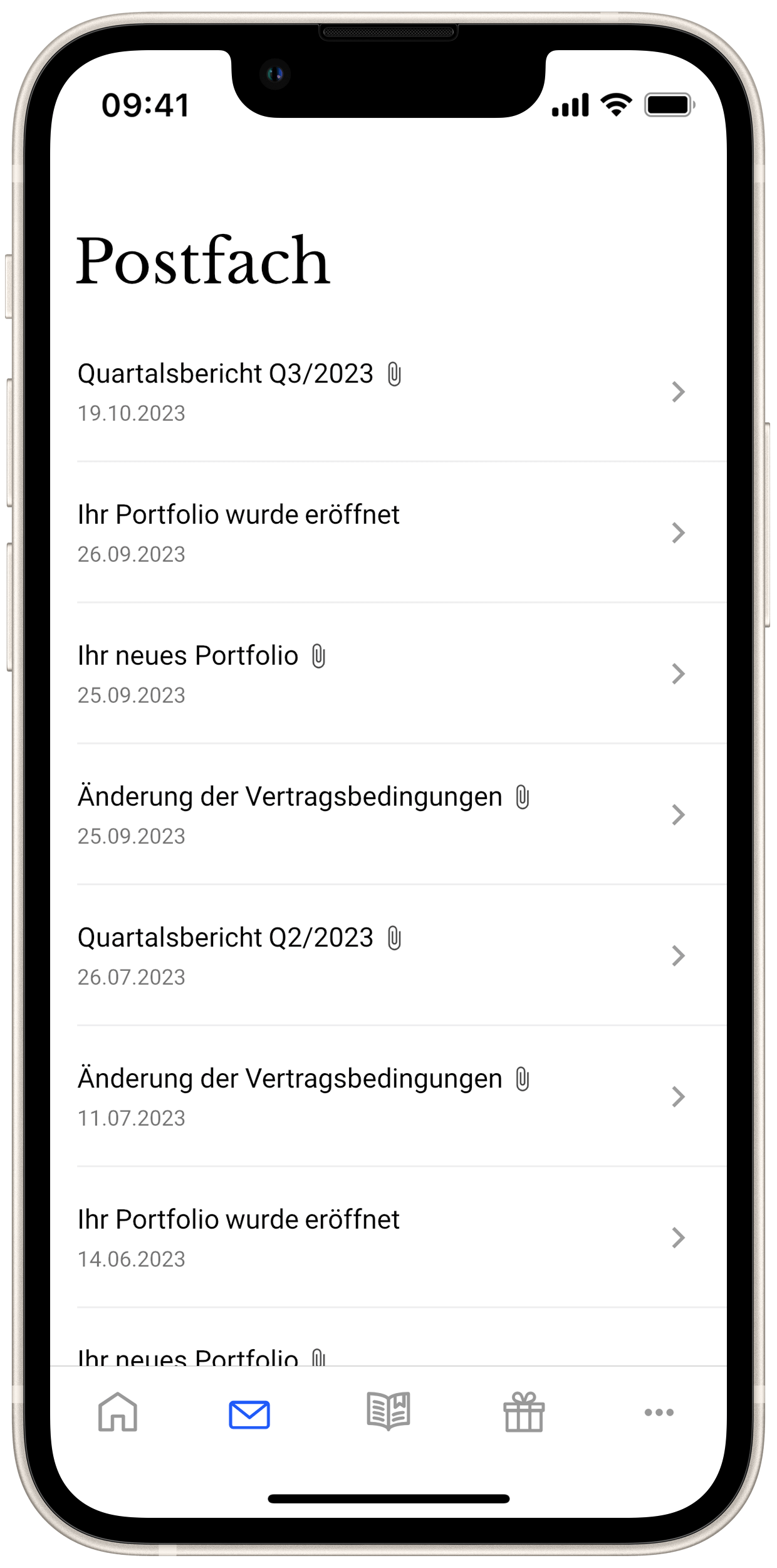 Vorschau Savity App